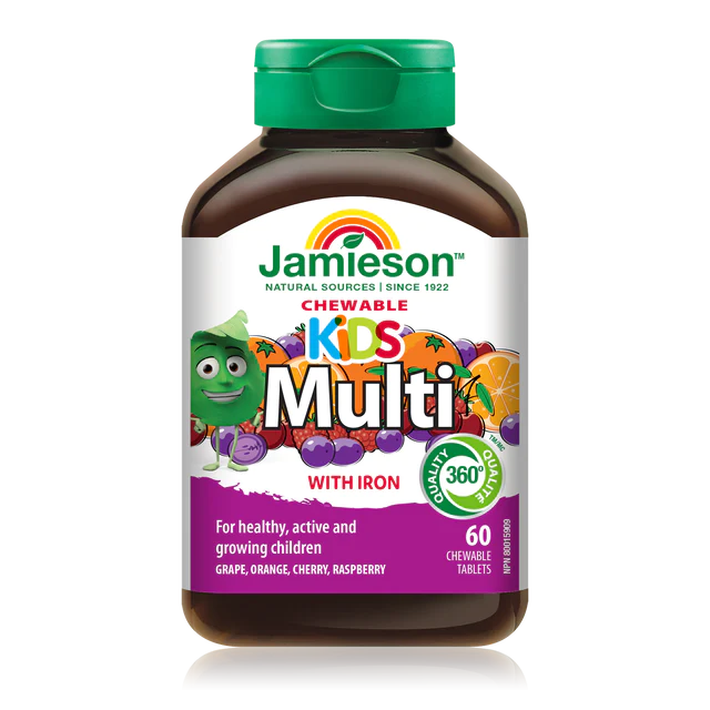 Jamieson Multivitamin for Kids 60 Chewable Tablets