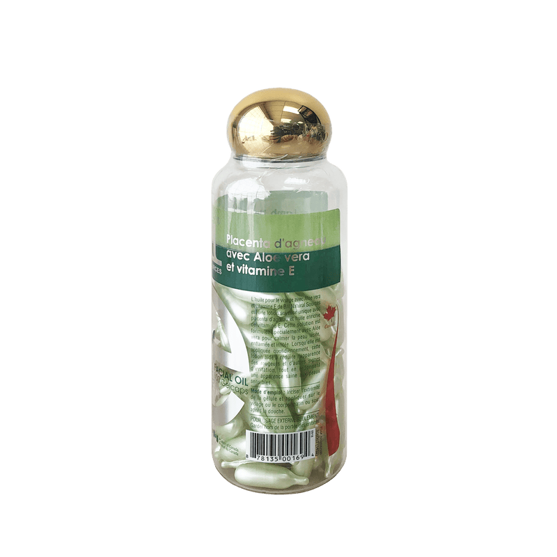 Bill Lamb Placenta with Aloe Vera & Vitamin E 100 Gelcaps - Maple House Nutrition Inc.