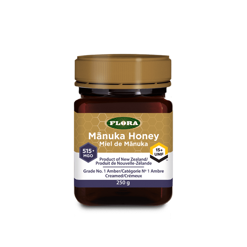 Flora Manuka Honey MGO 515+/15+ MF 250g - Maple House Nutrition Inc.