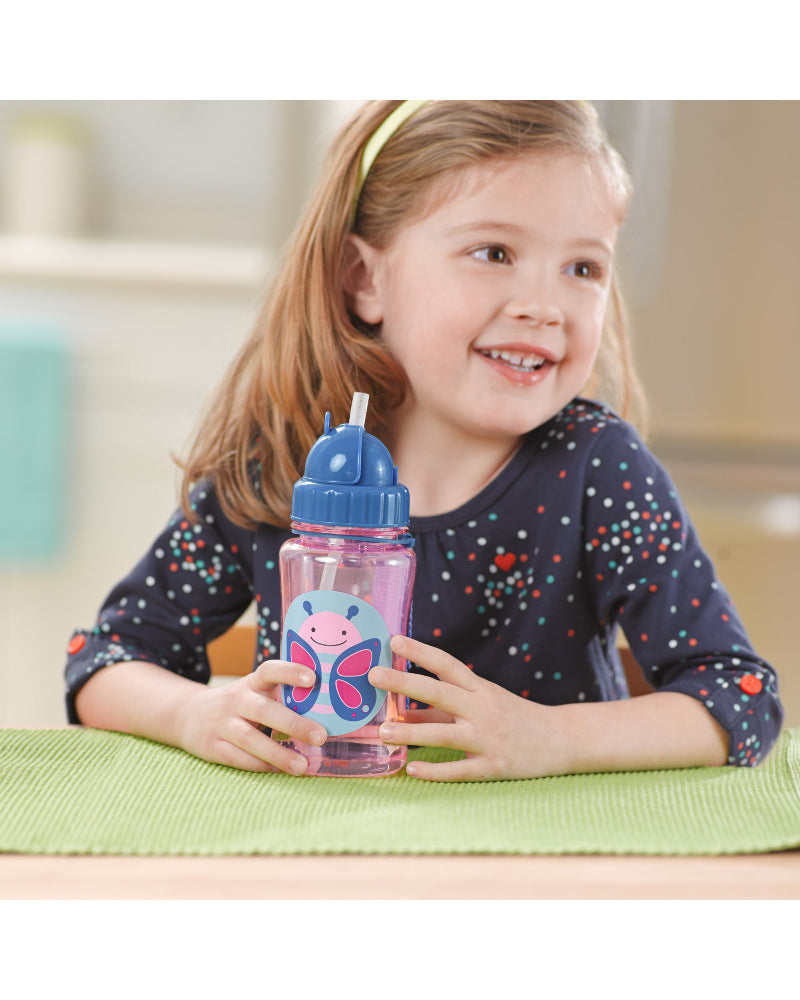 Skip Hop straw bottle - Butterfly