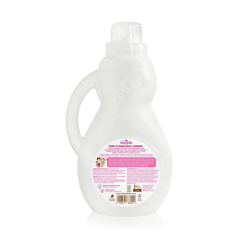 Dapple Pure 'N' Clean Bottles & Dishes - Fragrance Free - 1.47 L