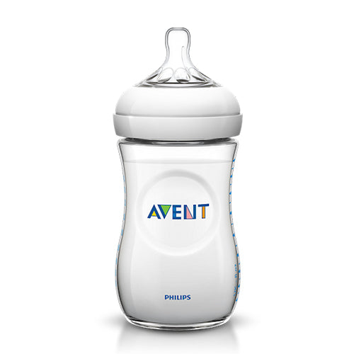 Philips AVENT Natural Baby Bottles - BPA Free Plastic 9oz