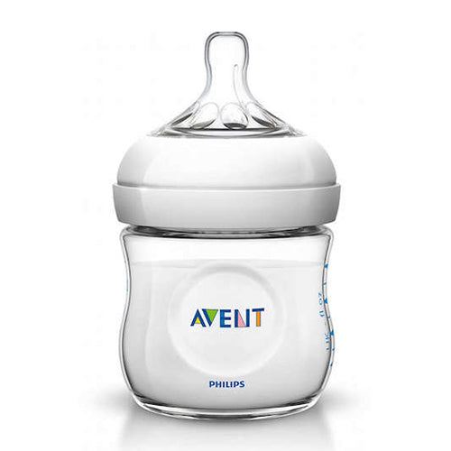 Philips AVENT Natural Baby Bottles - BPA Free Plastic 4oz