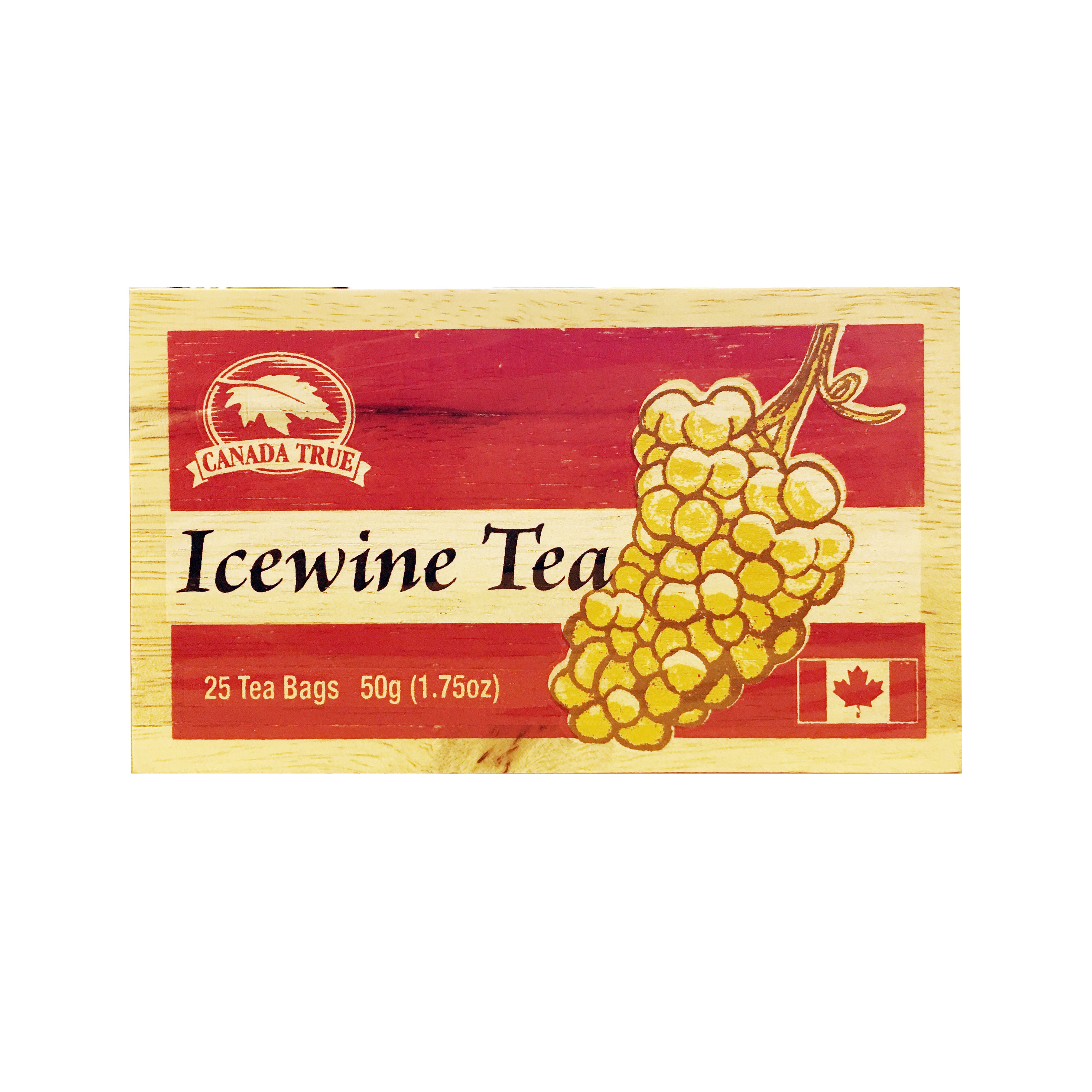 Canada True Icewine Tea 25 Bags Wooden Box – Maple House Nutrition Inc.