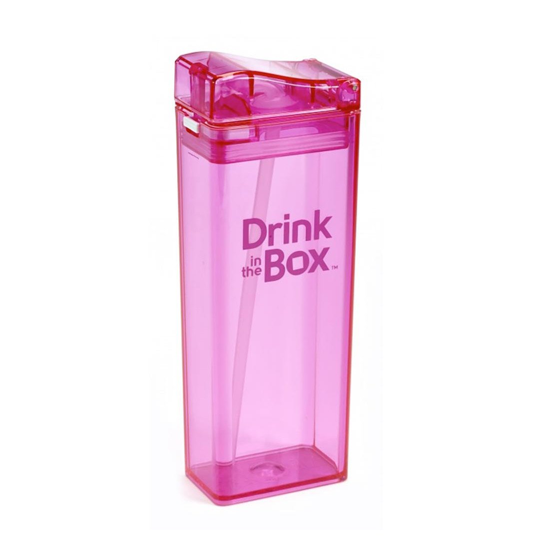 Drink in the Box 3+ Water Box 12oz Pink – Maple House Nutrition Inc.