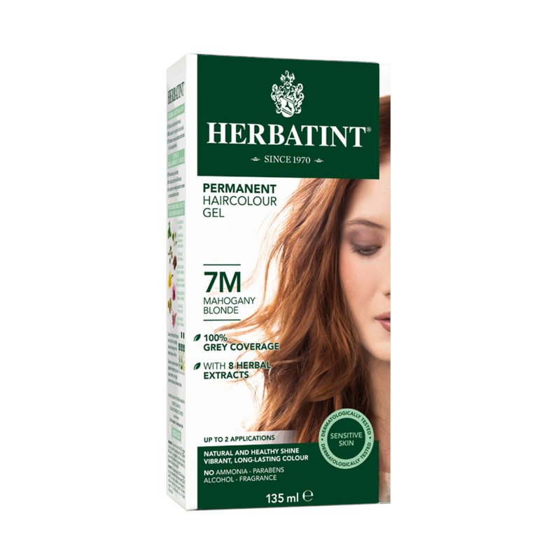 Herbatint Permanent Haircolour Gel 7M -Mahogany Blonde 135ml