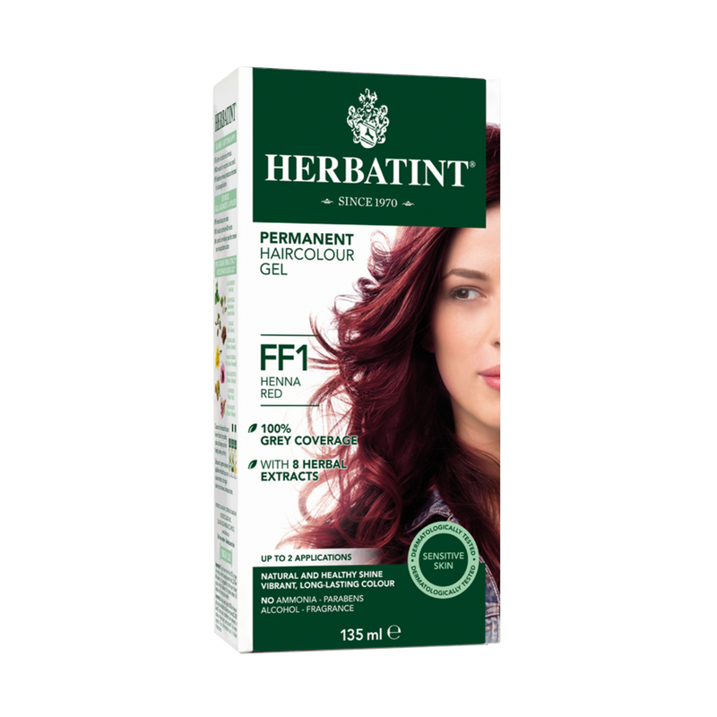Herbatint Permanent Haircolour Gel FF1 - Henna Red 135ml