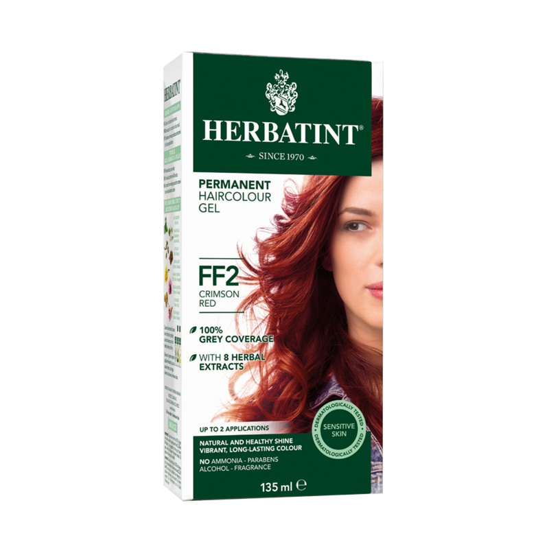 Herbatint Permanent Haircolour Gel FF2 - Crimson Red 135ml