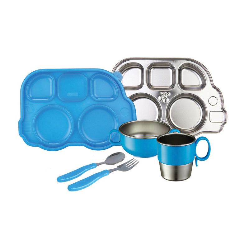 Innobaby Din Din Smart Stainless Mealtime Set - fifibaby