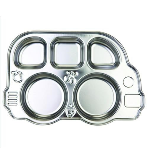 Innobaby Stainless Divided Platter with Sectional Lid - fifibaby