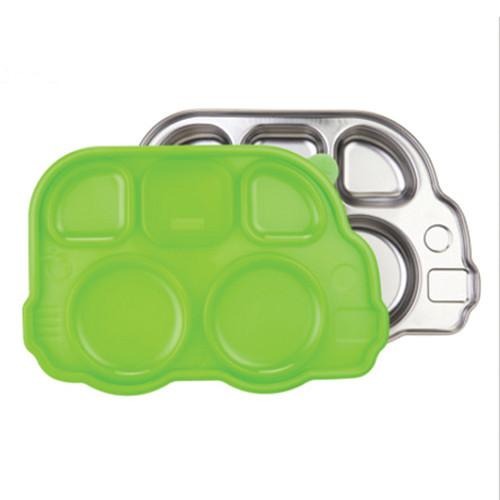 Innobaby Stainless Divided Platter with Sectional Lid - fifibaby