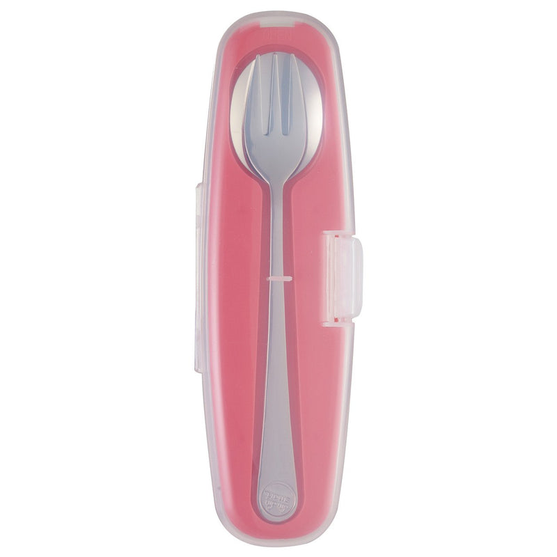 Innobaby Din Din Smart Stainless Spoon & Fork - fifibaby