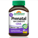 Jamieson 100% Complete Prenatal Multivitamin with DHA 60 Softgels