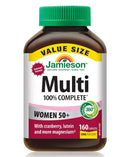 Jamieson 100% Complete Multivitamin for Women 50+ 160 Caplets