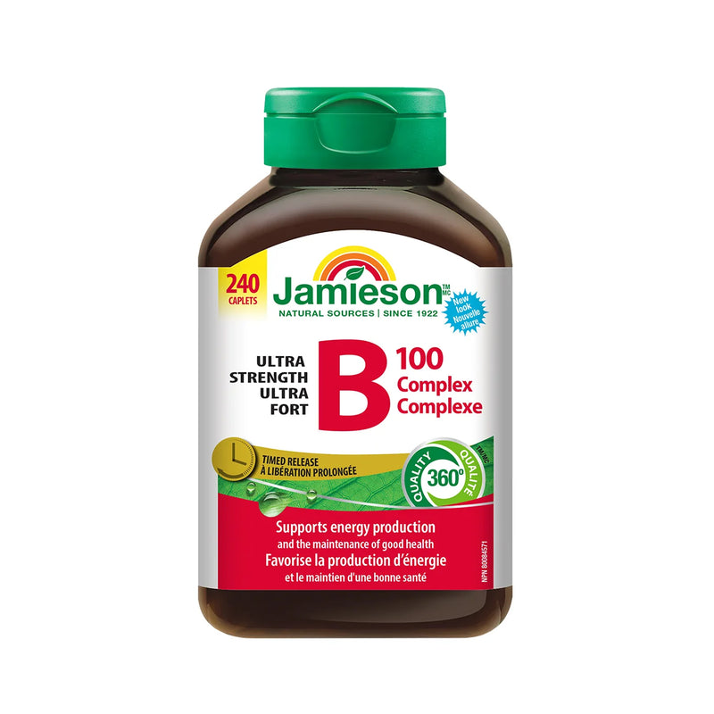 Jamieson B100 Ultra Strength 240 Caplets