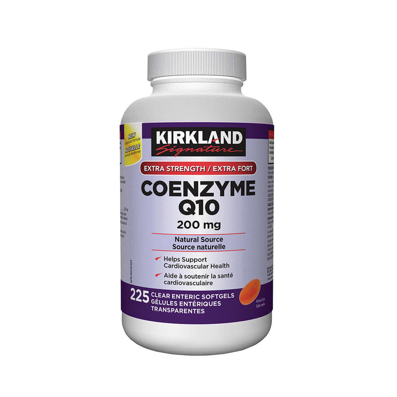 Kirkland Signature Coenzyme Q10 200mg 225 Softgels