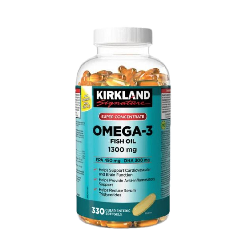 Kirkland Signature Omega-3 Fish Oil 1200mg 330 Softgels