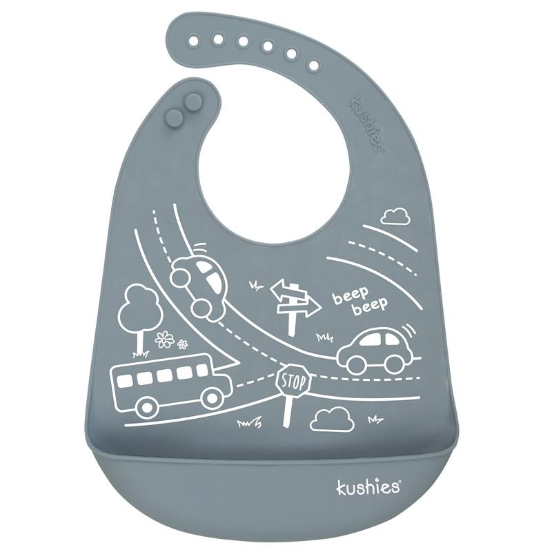 Kushies Silicatch Silicone Bib - fifibaby