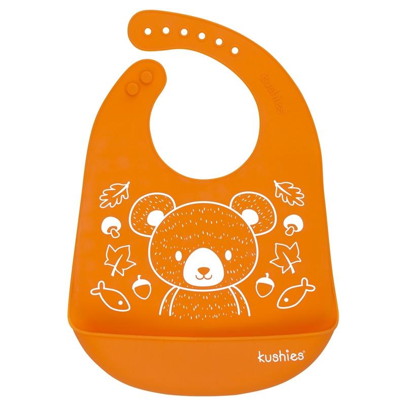 Kushies Silicatch Silicone Bib - fifibaby