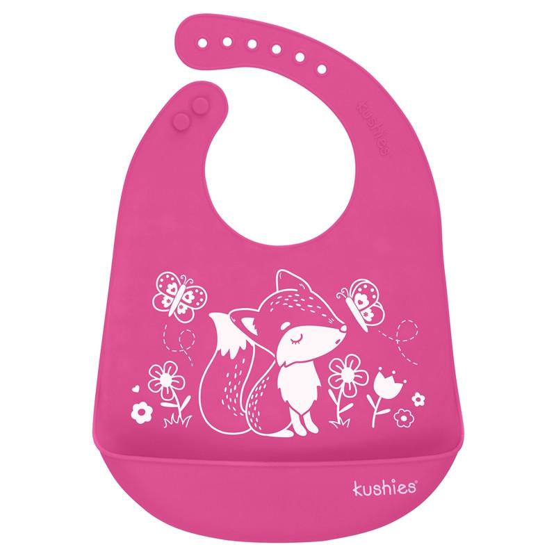 Kushies Silicatch Silicone Bib - fifibaby