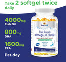 Maple Life Triple Strength Fish Oil 300 Softgels
