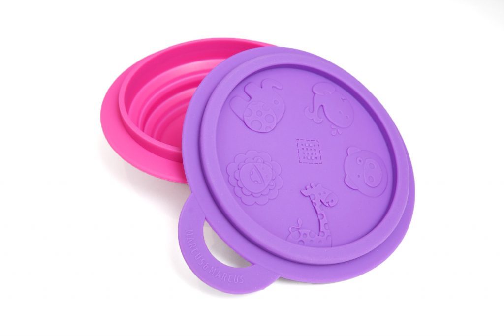 Rubber Collapsable Container Marcus & Marcus Silicone Rubber Collapsible Container- Purple – Maple ...