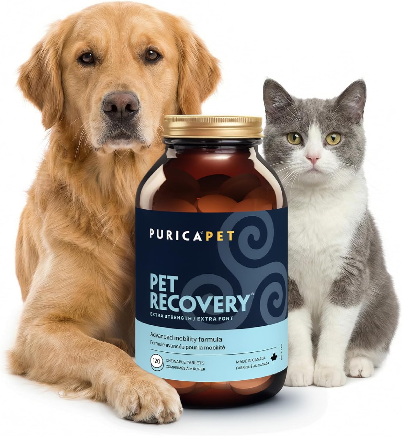Purica Pet Recovery Extra Strength 120 Chewable Tablets – Maple House ...