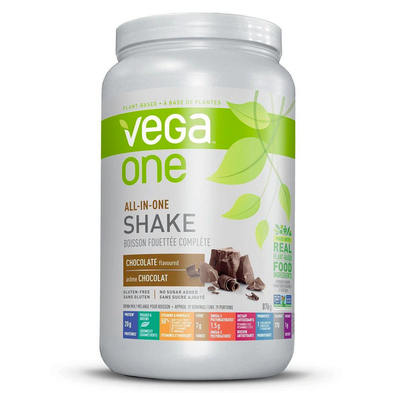 Vega  全面营养奶昔植物蛋白粉巧克力味 876克