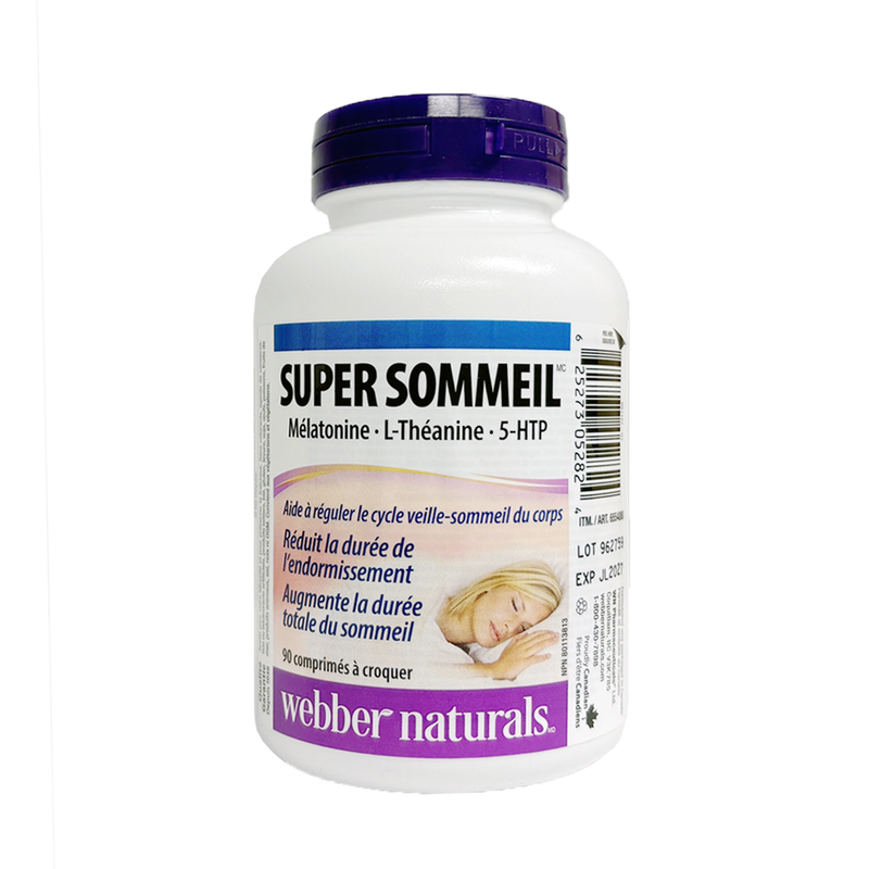 Webber Naturals Super Sleep 90 Soft Melt Tablets 90 Counts