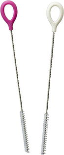 Zoli Straw Cleaning Brush (2 Brushes)- Pink