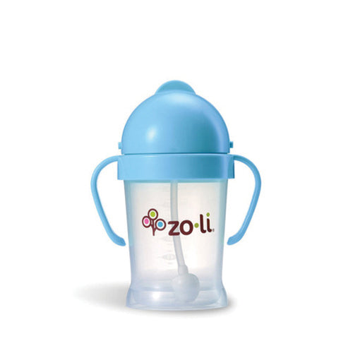 Zoli BOT Straw Sippy - Blue