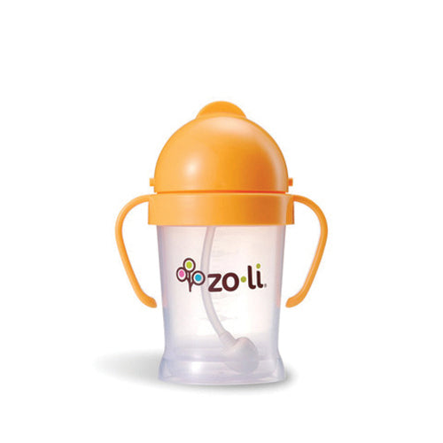 Zoli BOT Straw Sippy - Orange