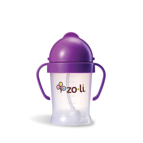 Zoli BOT Straw Sippy - Purple