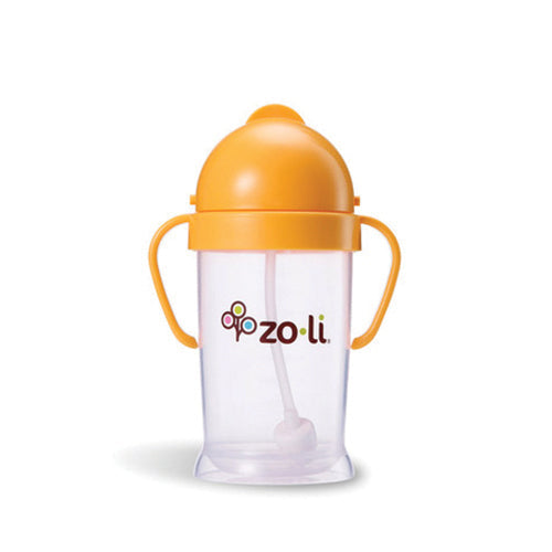 Zoli BOT Straw Sippy - Orange