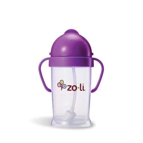 Zoli BOT Straw Sippy - Purple