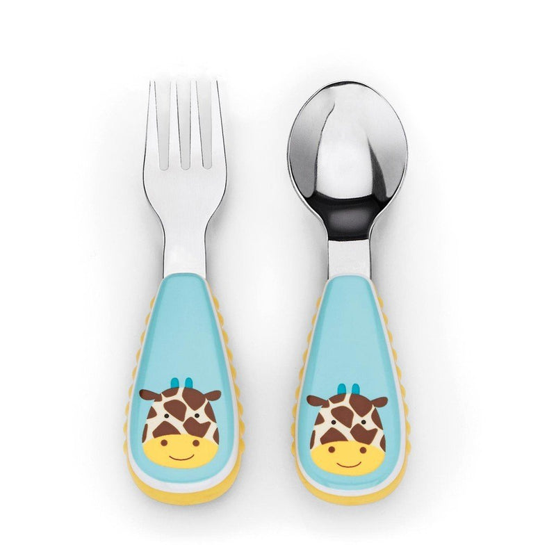 Skip Hop Zoo Collection Fork & Spoon - fifibaby