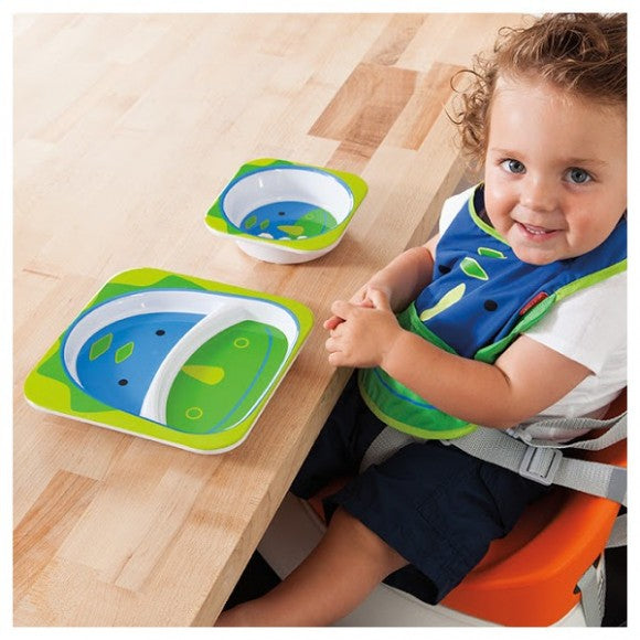 Skip Hop Zoo Tableware Plates - Dinosaur