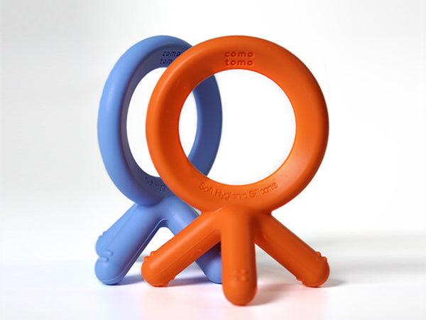 como tomo Silicone Baby Teethers - Orange