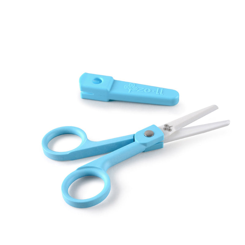 Zoli SNIP Ceramic Food Scissors - Blue