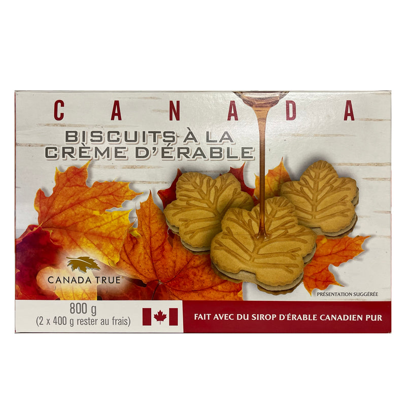CANADA TRUE Maple Cream Cookies 800g