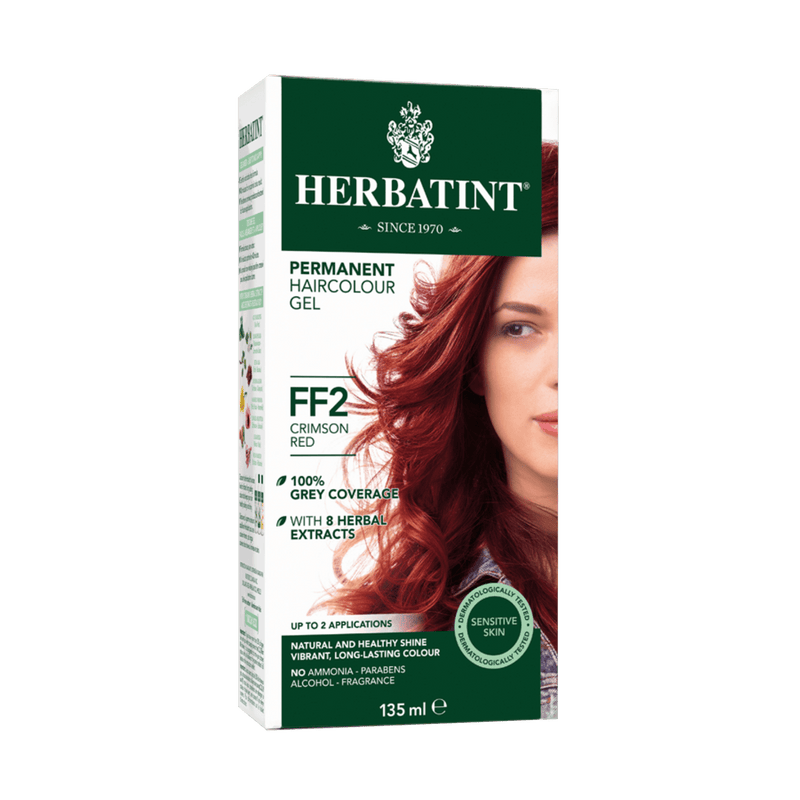 Herbatint Permanent Haircolour Gel FF2 - Crimson Red 135ml - Maple House Nutrition Inc.