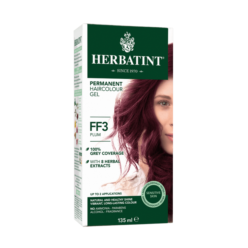 Herbatint Permanent Haircolour Gel FF3 - Plum 135ml - Maple House Nutrition Inc.