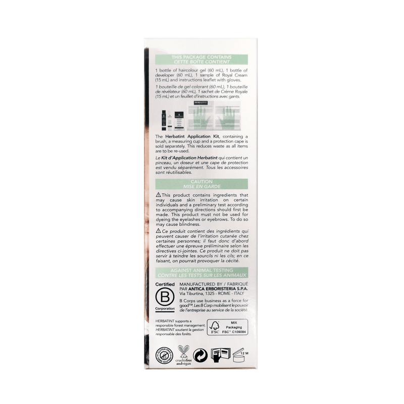 Herbatint Permanent Haircolour Gel 4N - Chestnut 135ml - Maple House Nutrition Inc.