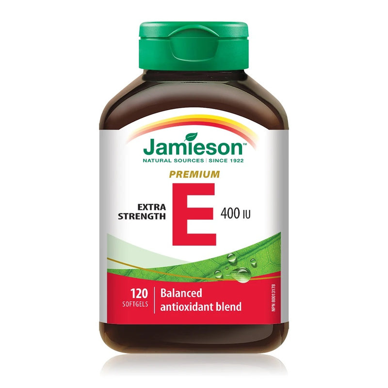 Jamieson Balanced Vitamin E Comple 400IU 120 Caplets