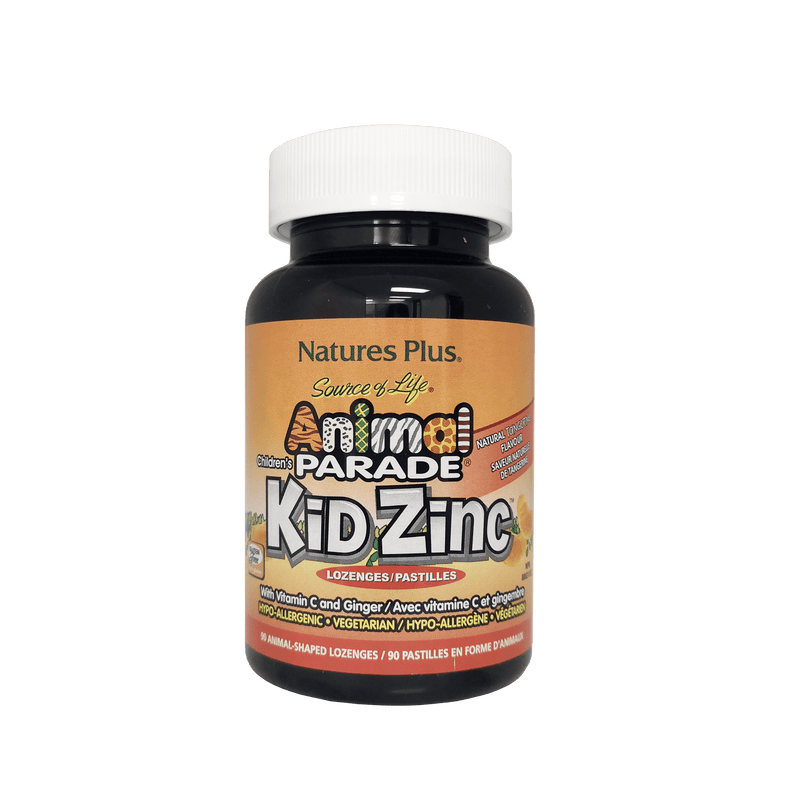 Nature's Plus Animal Parade® KidZinc® 90 Lozenges Tangerine Flavor - Maple House Nutrition Inc.