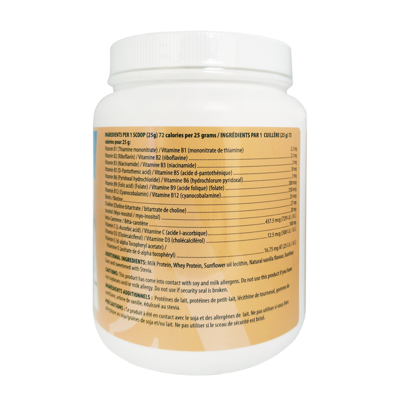 Omega Alpha Vgan5 Plus Protein Blend 450g Vanilla Flavour - Maple House Nutrition Inc.