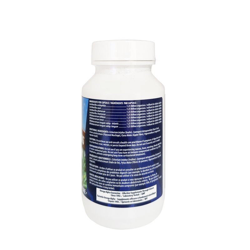 Omega Alpha Ultra Probiotics Plus 60 Capsules - Maple House Nutrition Inc.