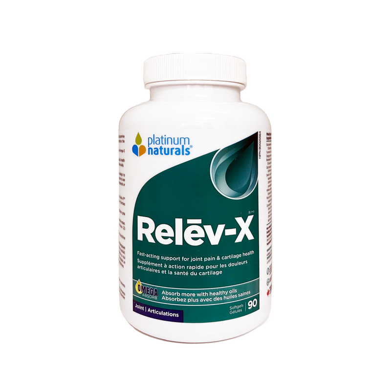 Platinum Naturals Relēv-X® for Joint Health 90 Softgels
