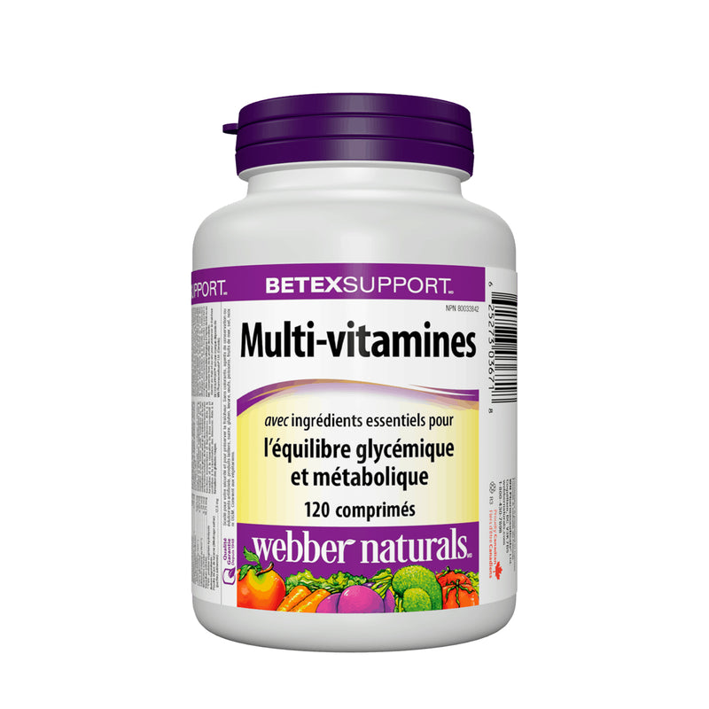 Webber Naturals Multi Vitamin 120 Tablets - Maple House Nutrition Inc.
