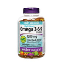 Webber Naturals Omega 3-6-9 1200mg 180 Softgels